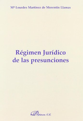 Stock image for Rgimen juridico de las presunciones for sale by Iridium_Books
