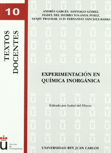 Imagen de archivo de Experimentacin en qumica inorgnica (Coleccin Textos Docentes, Band 10) a la venta por medimops