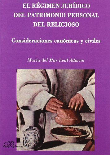 Imagen de archivo de El rgimen jurdico del patrimonio personal del religioso a la venta por Hilando Libros