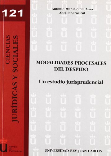 Imagen de archivo de Modalidades procesales del despido un estudio jurisprudencial a la venta por MARCIAL PONS LIBRERO