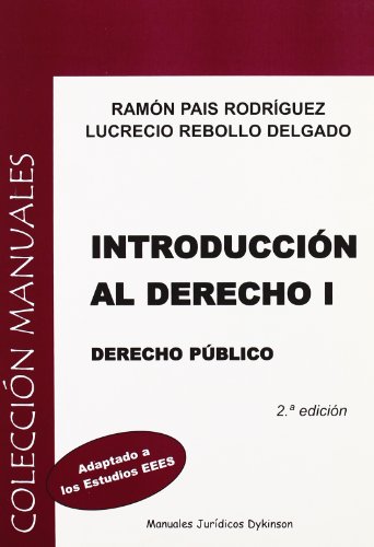 Imagen de archivo de Introduccin al derecho : I Derecho pblico a la venta por Librera Prez Galds