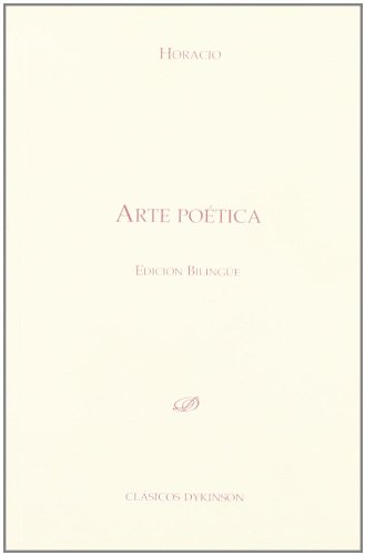 9788498498837: Arte potica. Edicin bilinge (Coleccin Clsicos Dykinson)