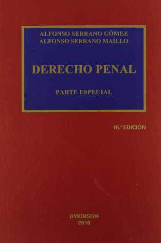 9788498499193: Derecho Penal. Parte especial. (SIN COLECCION)