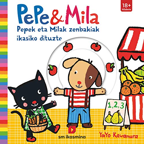 Imagen de archivo de Pepek eta Milak zenbakiak ikasiko dituzte (Pepe y Mila) a la venta por medimops