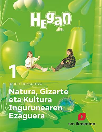 Imagen de archivo de NATURA, GIZARTE ETA KULTURA INGURUNEAREN EZAGUERRA. LEHEN HEZKUNTZA 1. HEGAN a la venta por Librerias Prometeo y Proteo