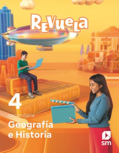 9788498561555: Geografa e Historia. 4 Secundaria. Revuela