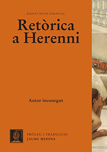 Imagen de archivo de RETORICA A HERENNI (CATAL) a la venta por KALAMO LIBROS, S.L.