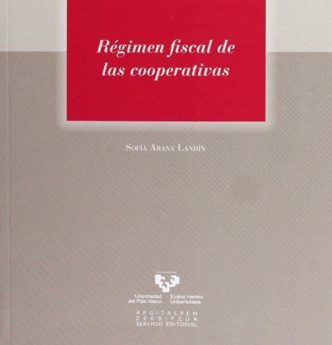 Stock image for R gimen fiscal de las cooperativas for sale by Mispah books