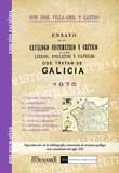 9788498622997: Ensayo de un catlogo de libros que tratan de Galicia (Bibliografas)
