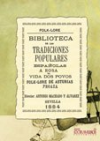 9788498624892: Biblioteca de las tradiciones populares espaolas, VIII. A rosa na vida dos povos. Folk-lore de Asturias: Proaza (Folclore)