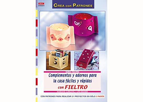 Stock image for Complementos y adornos para la casa fciles y rpidos con fieltro (Fieltro (drac)) for sale by medimops