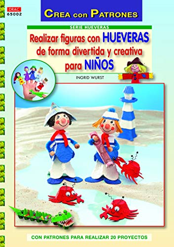 Realizar figuras con hueveras de forma divertida y creativa para niños.