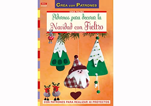 Beispielbild fr Adornos para decorar la casa en Navidad con fieltro zum Verkauf von medimops