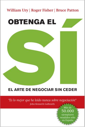 Stock image for Obtenga el s: El arte de negociar sin ceder for sale by GF Books, Inc.