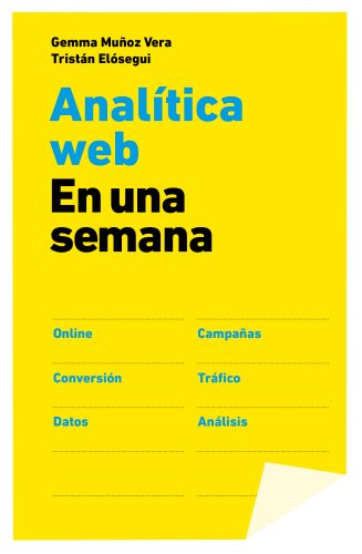 Stock image for ANALTICA WEB EN UNA SEMANA for sale by Librera Circus