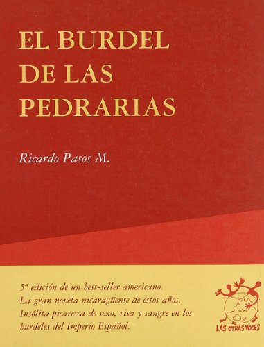 9788498753882: El Burdel de las Pedrarias (Otras Voces)