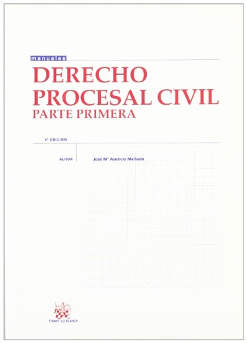 9788498762228: Derecho Procesal Civil Parte Primera