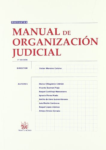 Stock image for Manual de organizacin judicial for sale by MARCIAL PONS LIBRERO