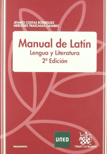 Stock image for MANUAL DE LATIN/LENGUA Y LITERATURA (2 EDICION) for sale by Siglo Actual libros