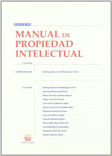 9788498766387: Manual de Propiedad Intelectual (Spanish Edition)