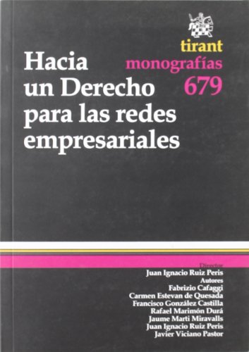 9788498766776: Hacia un derecho para la redes empresariales