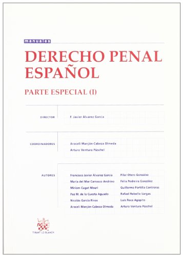 9788498766967: Derecho Penal Espaol Parte especial (I)