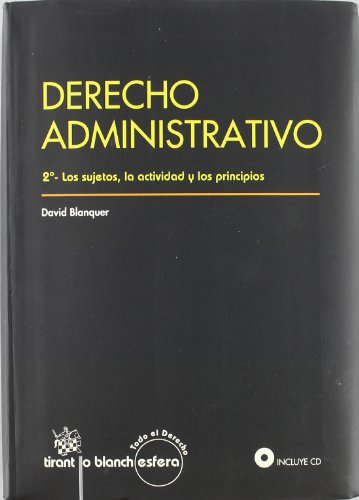 Imagen de archivo de Derecho Administrativo 2 Los sujetos, la actividad y los principios a la venta por Tik Books GO
