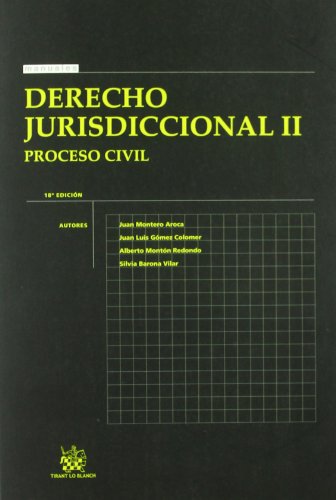 9788498767865: Derecho Jurisdiccional II Proceso civil