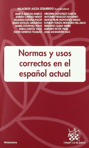 9788498768695: Normas y Usos Correctos en el Espaol Actual