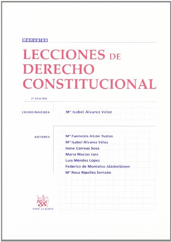 9788498768862: Lecciones de Derecho Constitucional