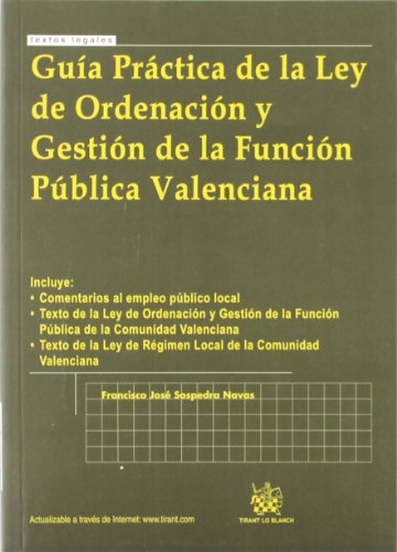 9788498769494: Gua prctica de la Ley de Ordenacin y Gestin de la Funcin Pblica Valenciana