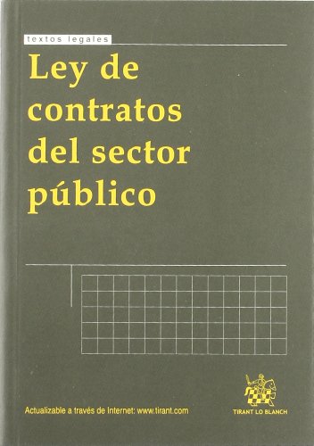 9788498769654: Ley de contratos del sector pblico