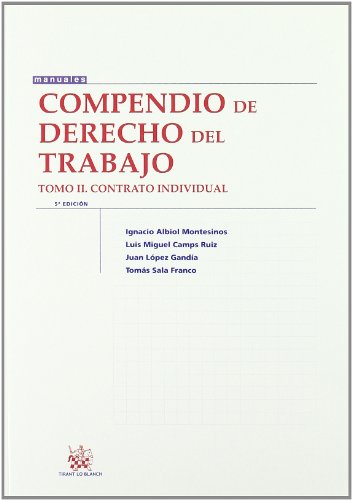 Imagen de archivo de Compendio de Derecho del Trabajo Tomo II Contrato Individual a la venta por Iridium_Books