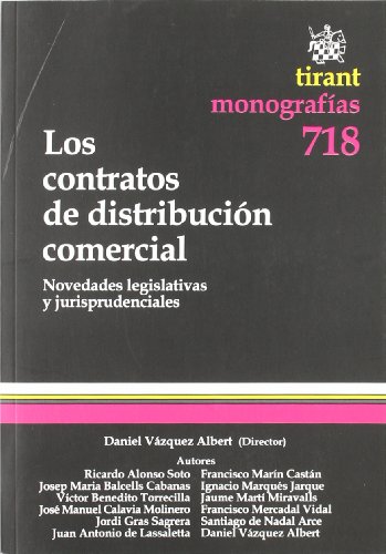 9788498769906: Los contratos de distribucin comercial