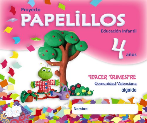 9788498773736: Papelillos 4 aos. 3 Trimestre - 9788498773736