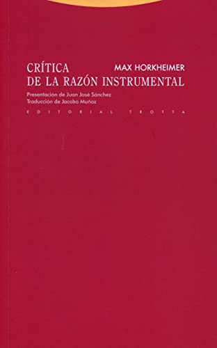 CRITICA DE LA RAZÓN INSTRUMENTAL