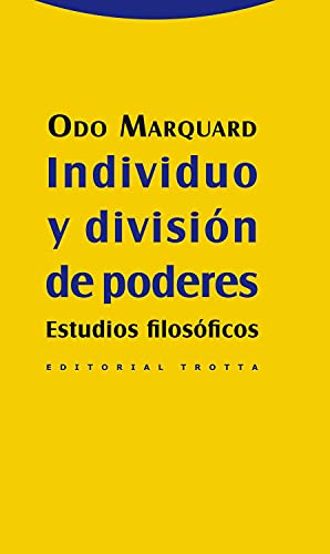 Stock image for INDIVIDUO Y DIVISION DE PODERES for sale by KALAMO LIBROS, S.L.