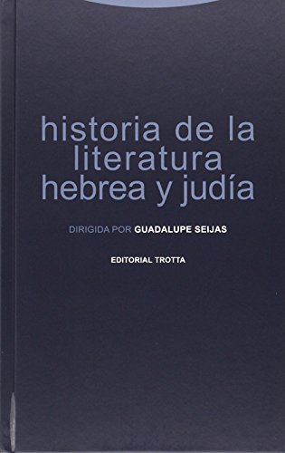 Imagen de archivo de HISTORIA DE LA LITERATURA HEBREA Y JUDIA a la venta por KALAMO LIBROS, S.L.