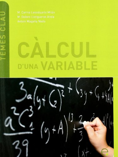 Imagen de archivo de Clcul d'una variable a la venta por Lucky's Textbooks
