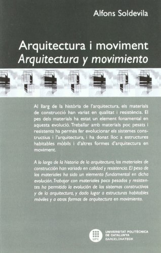 Imagen de archivo de Arquitectura i moviment. Arquitectura y movimiento a la venta por Hilando Libros