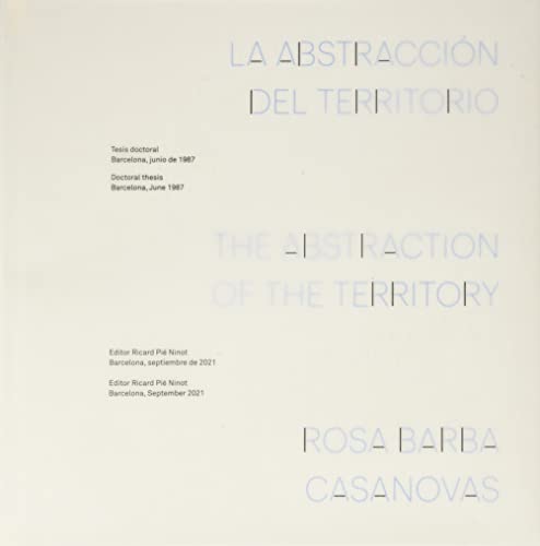 Stock image for La abstraccin del territorio. The abstraction of the territory for sale by AG Library