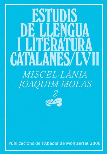 Imagen de archivo de Miscel Lnia Joaquim Molas, 2 . a la venta por Hamelyn