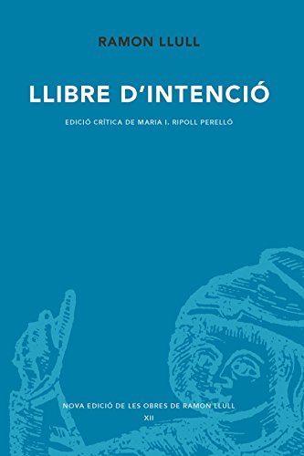 Stock image for Llibre d'intencio for sale by Carothers and Carothers