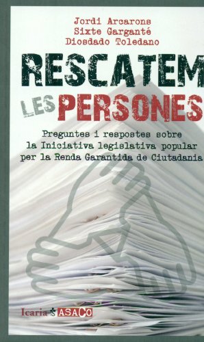 Imagen de archivo de RESCATEM LES PERSONES: Preguntes i reGargant Petit, Sixte; Arcarons a la venta por Iridium_Books