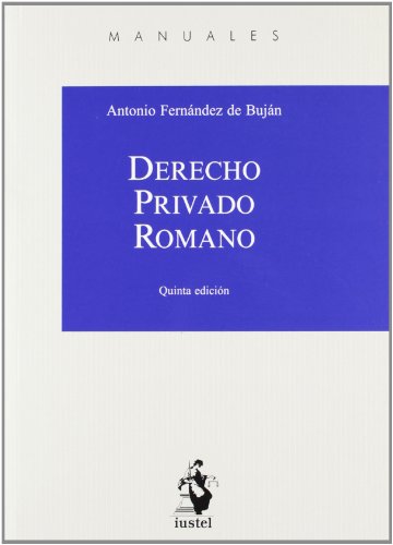 9788498902020: Derecho privado romano