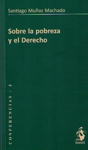 Stock image for Sobre la pobreza y el Derecho for sale by E y P Libros Antiguos