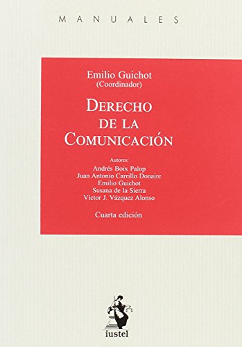 Imagen de archivo de DERECHO DE LA COMUNICACIN a la venta por medimops