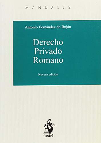 9788498903119: DERECHO PRIVADO ROMANO