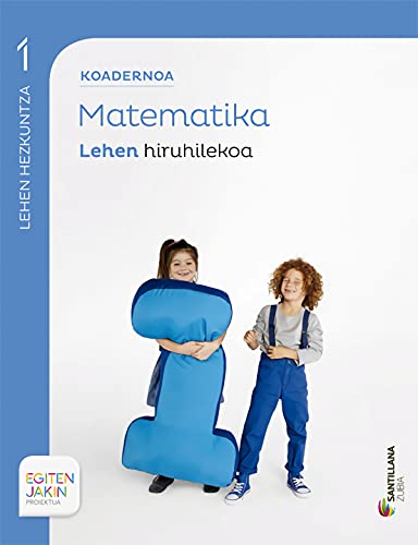 9788498944877: KOADERNOA MATEMATIKA 1 LEHEN HIRUHILEKOA EGITEN JAKIN