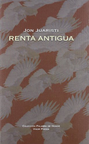 Beispielbild fr Renta antigua Palabra de Honor Spanish Edition zum Verkauf von PBShop.store US